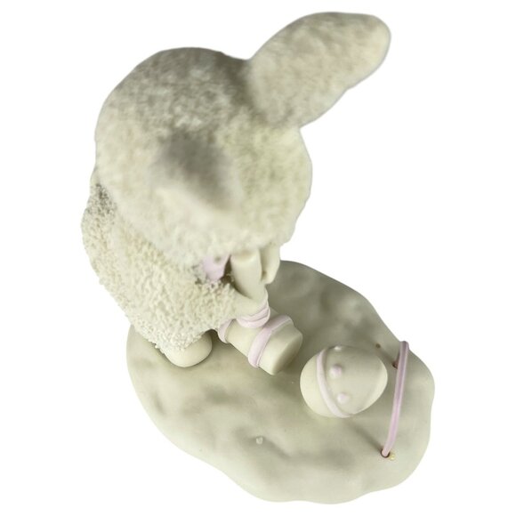 1996 Dept 56 Snowbunnies Easy Does It Springtime Stories Figurine Bunny Croquet - Picture 10 of 10